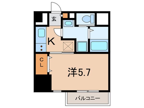 シロハイヌ尼崎中央の物件間取画像